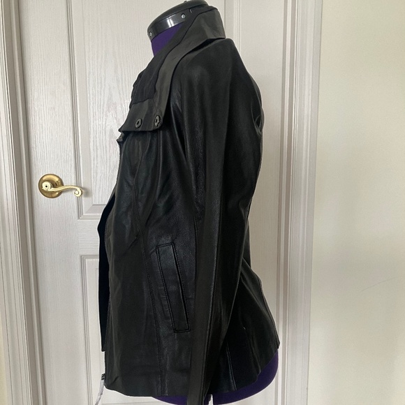 Kirna Zabête for Target Black Leather Motorcycle Jacket XS NWT - Picture 5 of 11